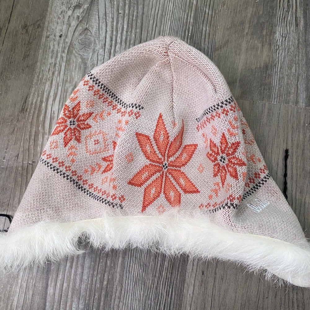 Winter Hat Fair Isle Fuzzy Headwear Lulu Women's Beanie Nordic